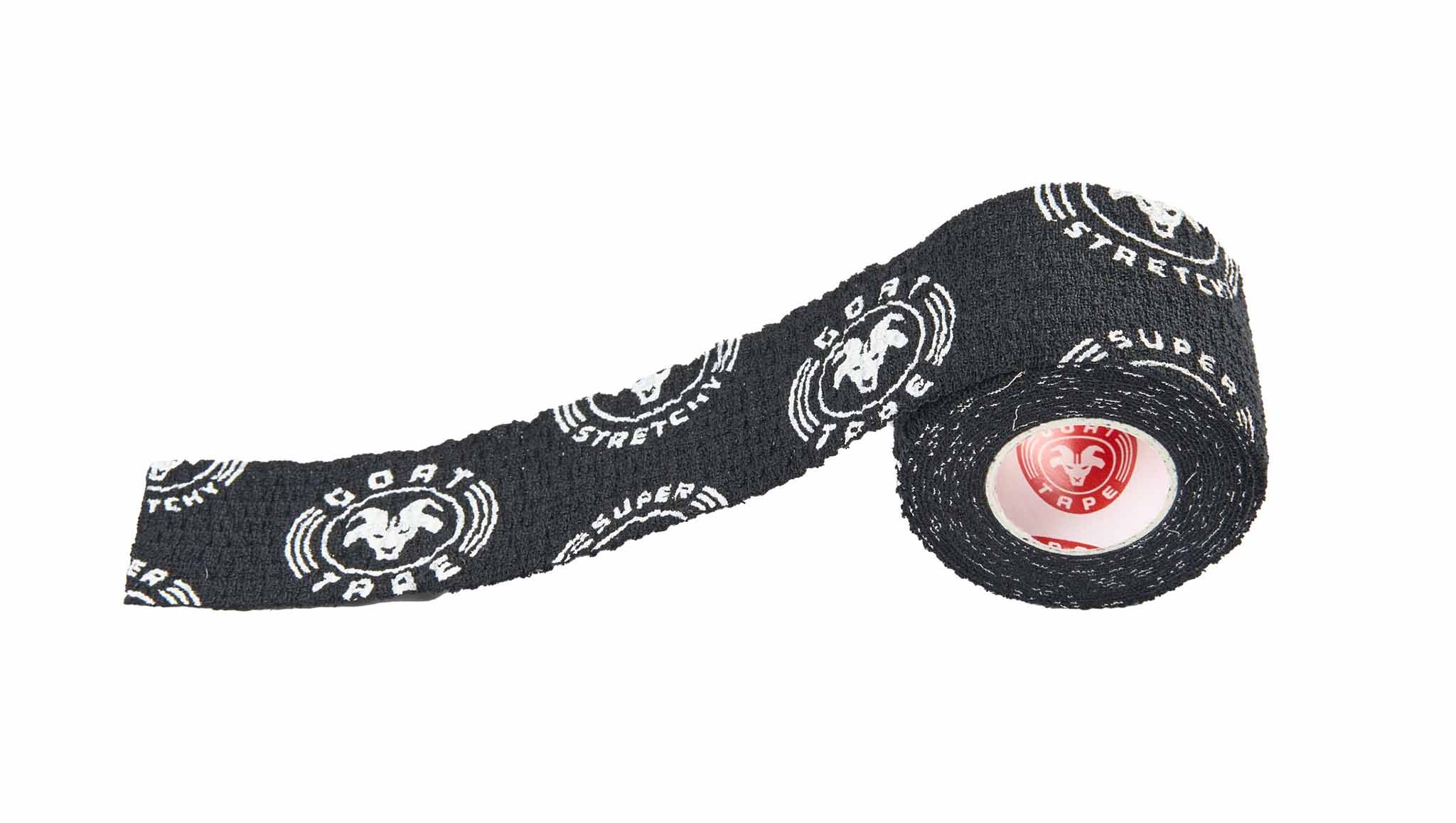 black and white Super Stretchy Goat Tape extended tape roll